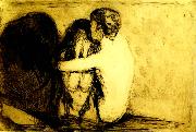 Edvard Munch trost painting